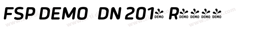 FSP DEMO   DN 2014 R字体转换